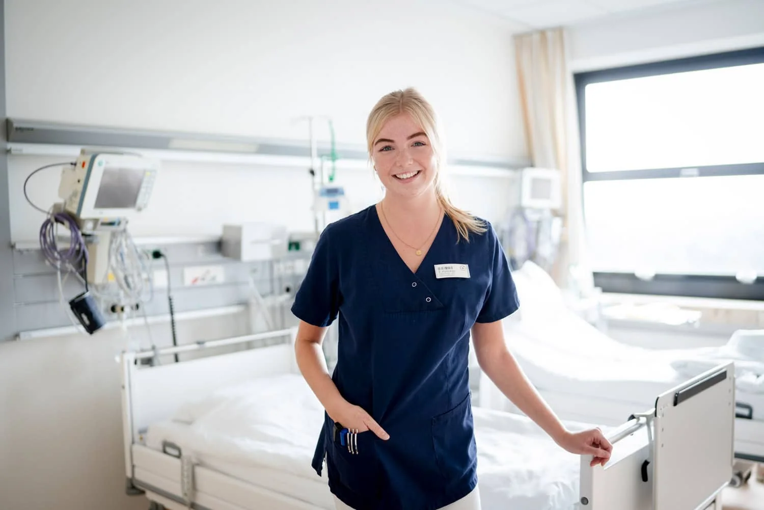 Mitarbeiterportrait im Gesundheitswesen